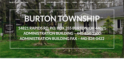 Desktop Screenshot of burtontownship.org
