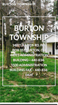 Mobile Screenshot of burtontownship.org